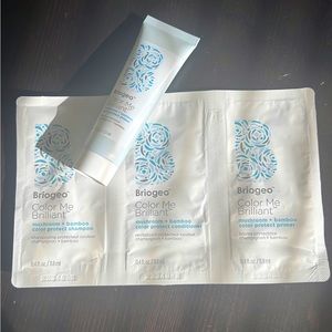 Briogeo Color Me Brilliant Mushroom + Bamboo Color Protect Sample Trial Set